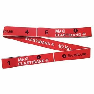 SVELTUS ELASTIBAND 10 KG Bandă elastică fitness, roșu, mărime imagine