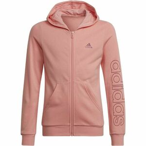 adidas LIN FZ HOODIE Hanorac pentru fete, roz, mărime imagine