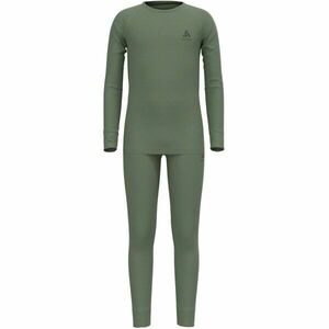 Odlo THE NATURAL MERINO 200 Set termo pentru copii, verde, mărime imagine