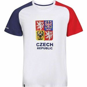 Střída CZECH T-SHIRT Tricou pentru bărbați, alb, mărime imagine