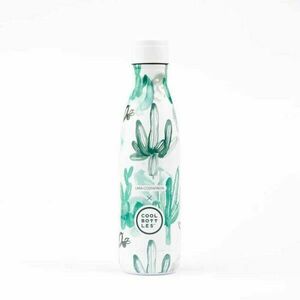 COOL BOTTLES XCLUSIVE! WATERCOLOR CACTUS 500 ML Termos, mix, mărime imagine