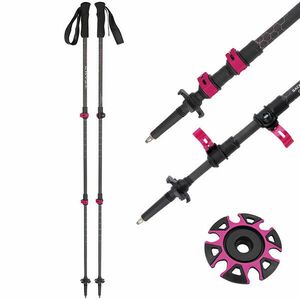 Bețe de trekking CAMP pentru femei Backcountry Carbon W 66 - 125 cm imagine