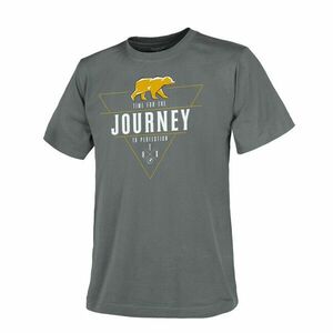 Tricou scurt Helikon-Tex Journey to Perfection, shadow grey imagine