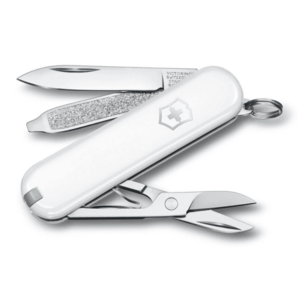 Cuțit multifuncțional Victorinox Classic SD Colors Falling Snow, alb, 7 funcții imagine