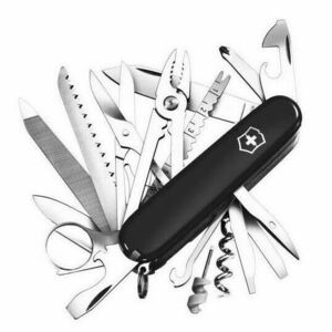 Cuțit multifuncțional Victorinox SwissChamp 91 mm, negru, 33 de funcții imagine