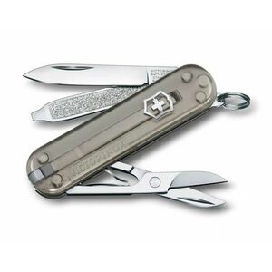 Cuțit de buzunar Victorinox Classic SD Transparent, gri imagine