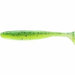 Shad Daiwa Tournament D.Fin UV, Chartreuse Tiger, 12.5cm, 5buc imagine