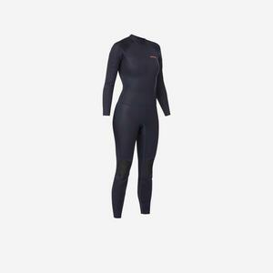 Combinezon Surf 100 Neopren 2/2 mm cu fermoar la spate Bleumarin Damă imagine