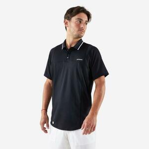 Tricou Polo Tenis DRY Negru Bărbaţi imagine