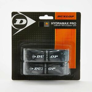 Grip squash Dunlop hydramax pro Negru x 2 imagine