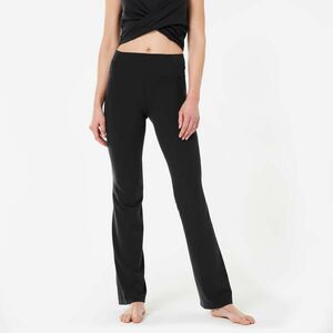 Pantalon flare premium YOGA Dinamică Negru imagine