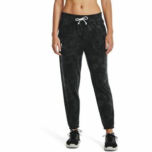 Under Armour RIVAL TERRY PRINT JOGGER Pantaloni de trening damă, negru, mărime imagine