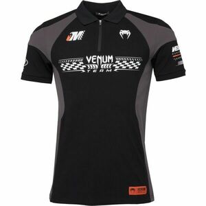 Venum MOTORSPORT POLO Tricou bărbați, negru, mărime imagine