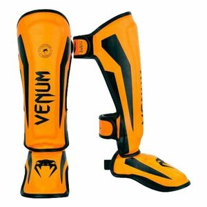 Venum LITE SHIN GUARDS KIDS - EXCLUSIVE Apărători tibie copii, portocaliu, mărime imagine