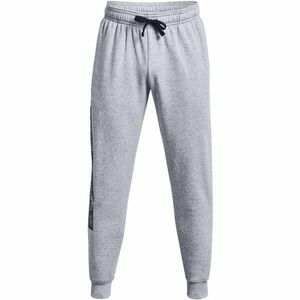 Under Armour RIVAL FLC GRAPHIC JOGGER Pantaloni de trening bărbați, gri, mărime imagine