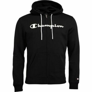 Champion AMERICAN CLASSICS HOODED FULL ZIP SWEATSHIRT Hanorac bărbați, negru, mărime imagine