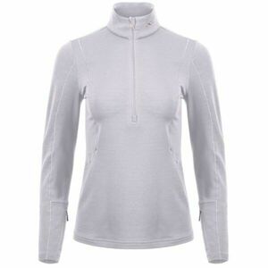 Kjus TRACE MIDLAYER HALF-ZIP W Hanorac pentru femei, gri, mărime imagine