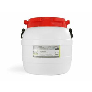 BasicNature Butoi cu gură largă alb 41, 5 l imagine