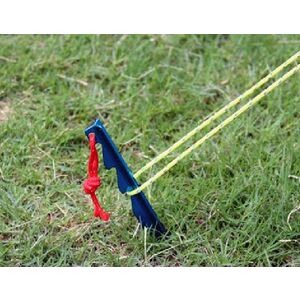 BasicNature Y-Stake Tent Pegs 18 cm albastru 8 buc. imagine