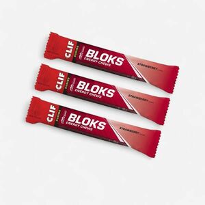 Jeleu Energizant CLIF BLOKS Căpșuni 3 x 60 g imagine