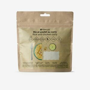 Mâncare deshidratată fără gluten - Orez și Pui Curry 120g imagine