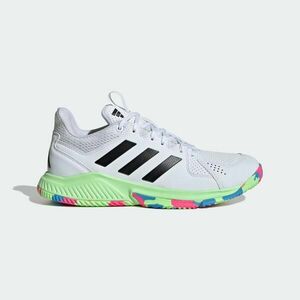 Încălțăminte handbal ADIDAS Court Flight Alb/Galben/Albastru Adulți imagine