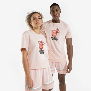 Tricou Baschet 900 NBA Miami Heat Roz Adulți imagine