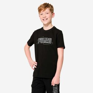 Tricou bumbac imprimat Negru Copii imagine