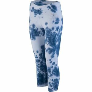 Russell Athletic PRINTED SCRIPT CAPRI PANT Colanți de damă, albastru, mărime imagine