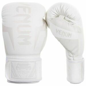 Venum ELITE BOXING GLOVES Mănuși de box, alb, mărime imagine