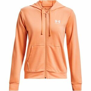 Under Armour RIVAL TERRY FZ HOODIE Hanorac damă, portocaliu, mărime imagine