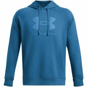 Under Armour RIVAL FLEECE LOGO HD Hanorac de bărbați, albastru, mărime imagine