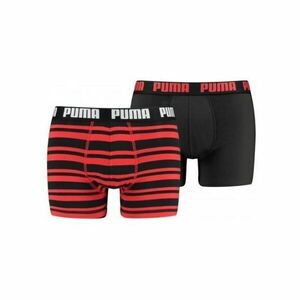 Puma HERITAGE STRIPE BOXER 2P Boxeri bărbați, roșu, mărime imagine