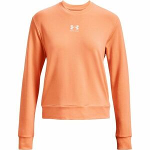 Under Armour RIVAL TERRY CREW Hanorac damă, portocaliu, mărime imagine