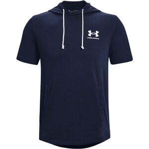 Under Armour RIVAL TERRY LC SS HD Hanorac fitness bărbați, albastru închis, mărime imagine