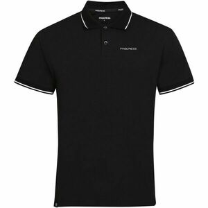 PROGRESS HOGAR Tricou polo de bambus bărbați, negru, mărime imagine