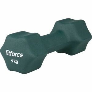 Fitforce FDBN 4 KG Greutate pentru o mână, verde închis, mărime imagine