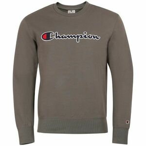 Champion CREWNECK SWEATSHIRT Hanorac de bărbați, gri închis, mărime imagine