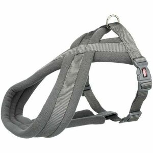 TRIXIE PREMIUM HARNESS M-L Ham pentru câini, gri, mărime imagine