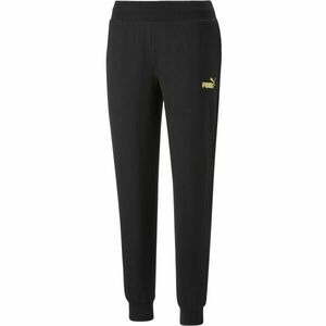 Puma ESS+METALLIC PANTS FL Pantaloni de trening femei, negru, mărime imagine