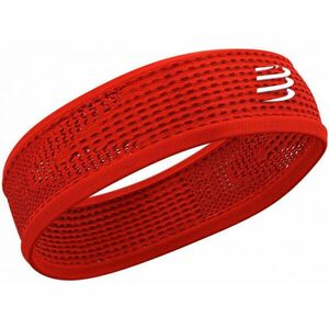 Compressport THIN HEADBAND ON/OFF Banderolă sportivă, roșu, mărime imagine