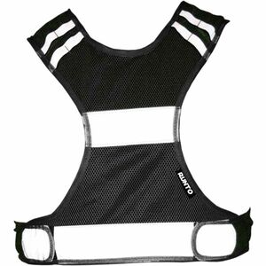 Runto RT-VEST-REFLEX-B VESTA Vestă sport reflectorizantă, negru, mărime imagine