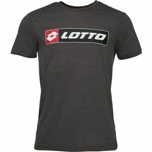 Lotto TEE LOGO JS Tricou bărbați, gri, mărime imagine