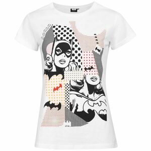 Warner Bros BATGIRL RETRO Tricou femei, alb, mărime imagine