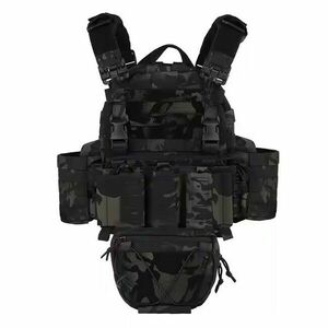 DRAGOWA Tactical Vesta tactică Raven, CP negru imagine