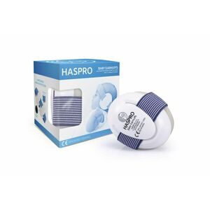 Haspro Protective Hearing Aid Baby Earmuffs 0+, albastru imagine