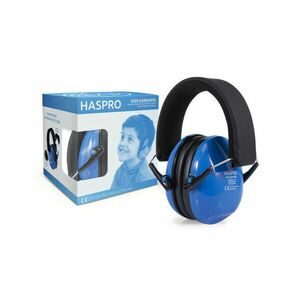 Haspro Protective Hearing Aid Kids Earmuffs 4+, albastru imagine