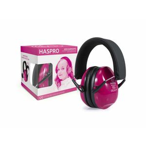 Haspro Protective Hearing Aid Kids Earmuffs 4+, roz imagine