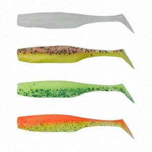 Shad Soft Bait Gunki Peps Dark Water Kit II 9cm, 4buc/plic imagine