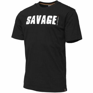 Tricou Savage Gear Simply Logo-Tee Black (Marime: XL) imagine